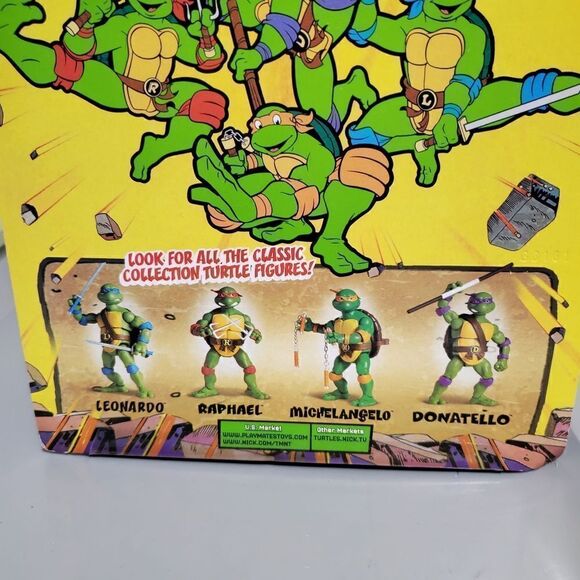 Classic Teenage Mutant Ninja Turtles DonatelloPlaymate Classic Collection Figure - Picture 8 of 10